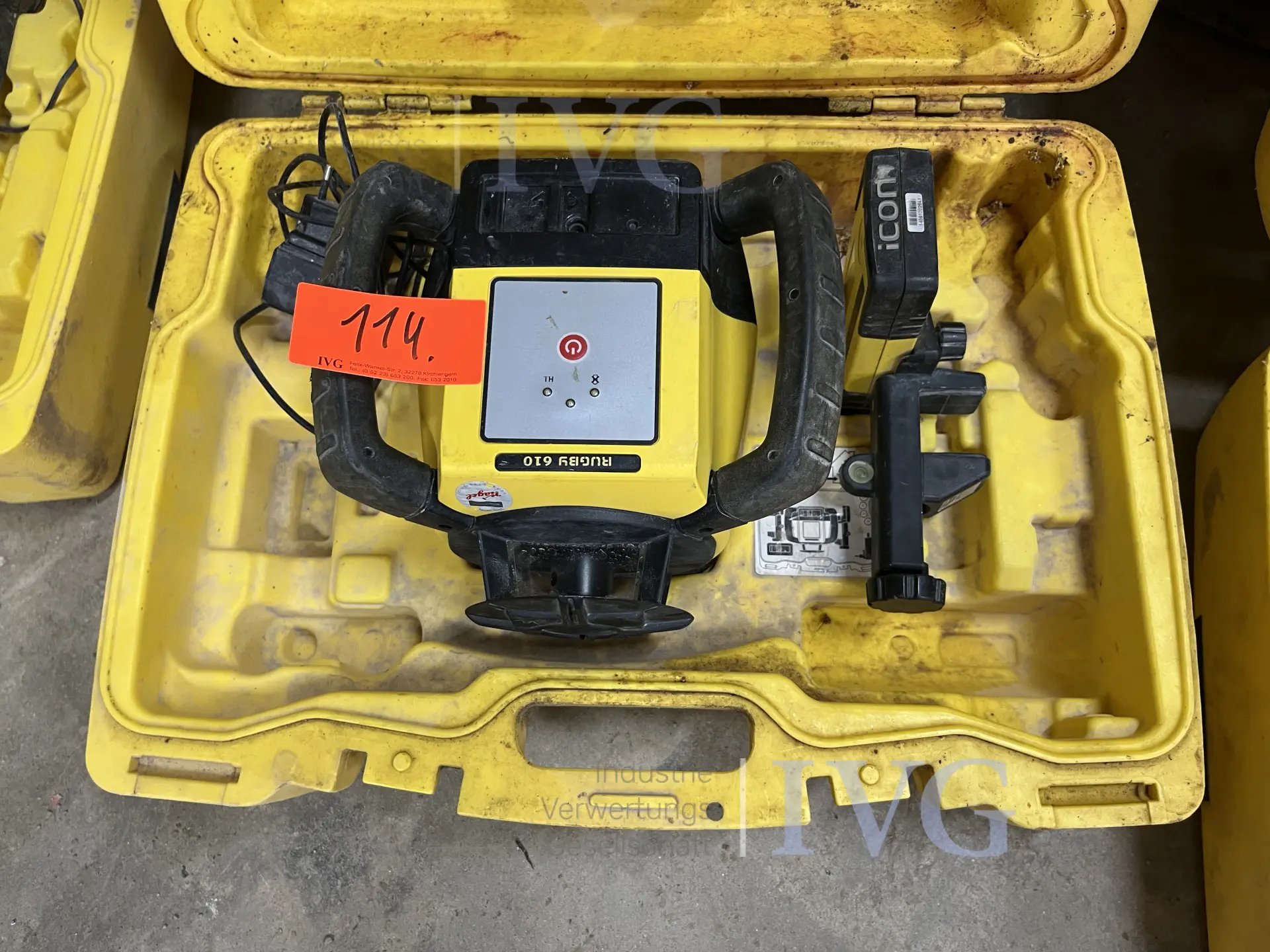 Rotationslaser LEICA Rugby 610
